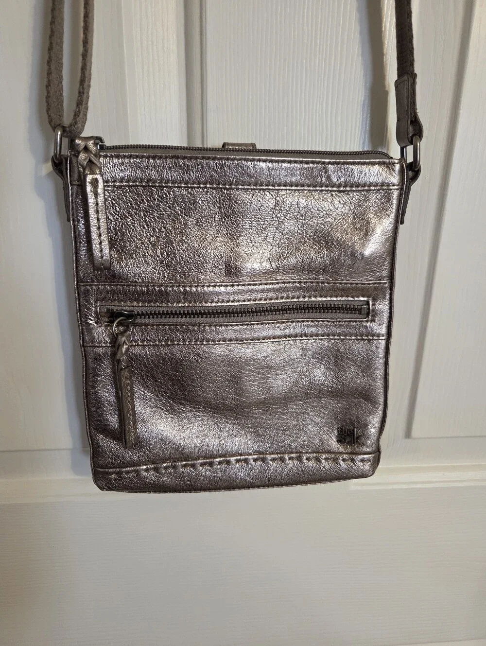 The Sak Metallic Crossbody Bag w/ Adjustable Strap ✨